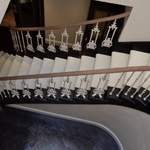 geometrical staircase lifestyle balustrade
