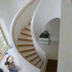 Curved Eliptical Sweeping Staircase